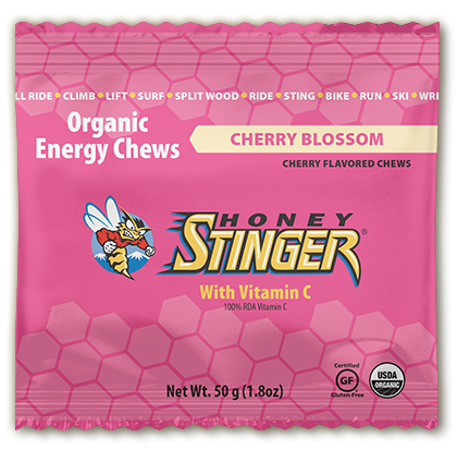 Honey Stinger Organic Chew: Cherry Blossom