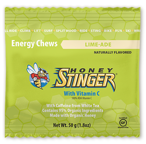 Honey Stinger Organic Energy Chew: Lime-Ade (Caffeinated)