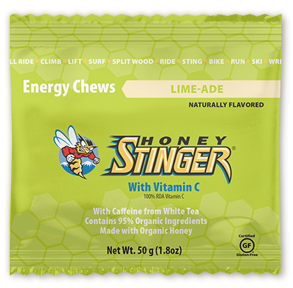 Honey Stinger Organic Energy Chew: Lime-Ade (Caffeinated)