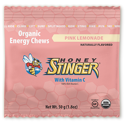 Honey Stinger Organic Energy Chew: Pink Lemonade