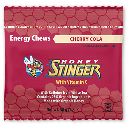 Honey Stinger Organic Energy Chew: Cherry Cola (Caffeinated)