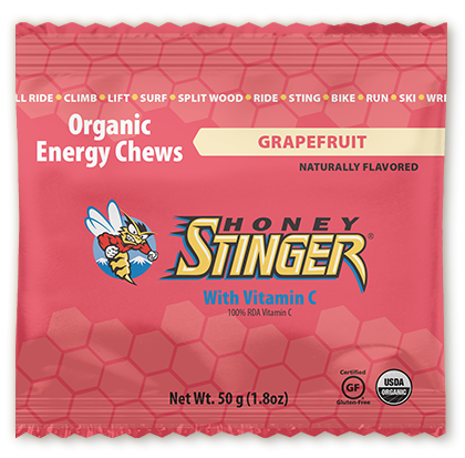 Honey Stinger Organic Energy Chew: Grapefruit