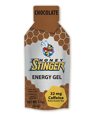 Honey Stinger Organic Energy Gel: Chocolate (Caffeinated)