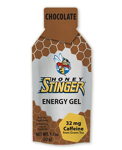 Honey Stinger Organic Energy Gel: Chocolate (Caffeinated)