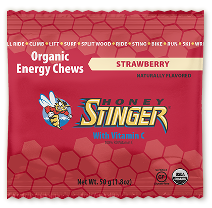 Honey Stinger Organic Energy Chew: Strawberry