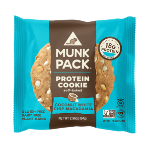 Munk Pack Protein Cookie: Coconut White Chip Macadamia