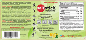 SaltStick Fastchews (Zesty Lemon Lime): 10 Tablets