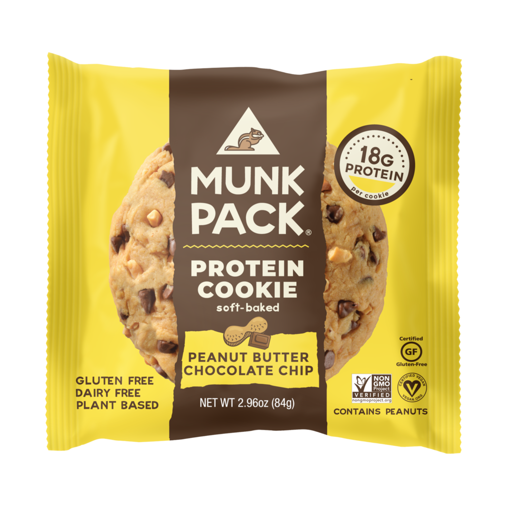 Munk Pack Protein Cookie: Peanut Butter Chocolate Chip