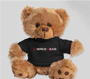 "Fierce" Teddy: 6" teddy bear wearing Fierce Gear OCR logo tee